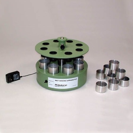 Eijkelkamp Wet sieving method, complete set, up to 8 samples at once 0813